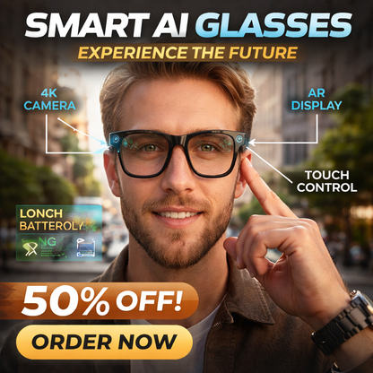 Smart AI Glasses – Next Generation Vision Technology
