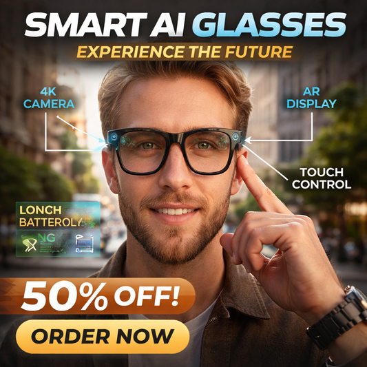 Smart AI Glasses – Next Generation Vision Technology