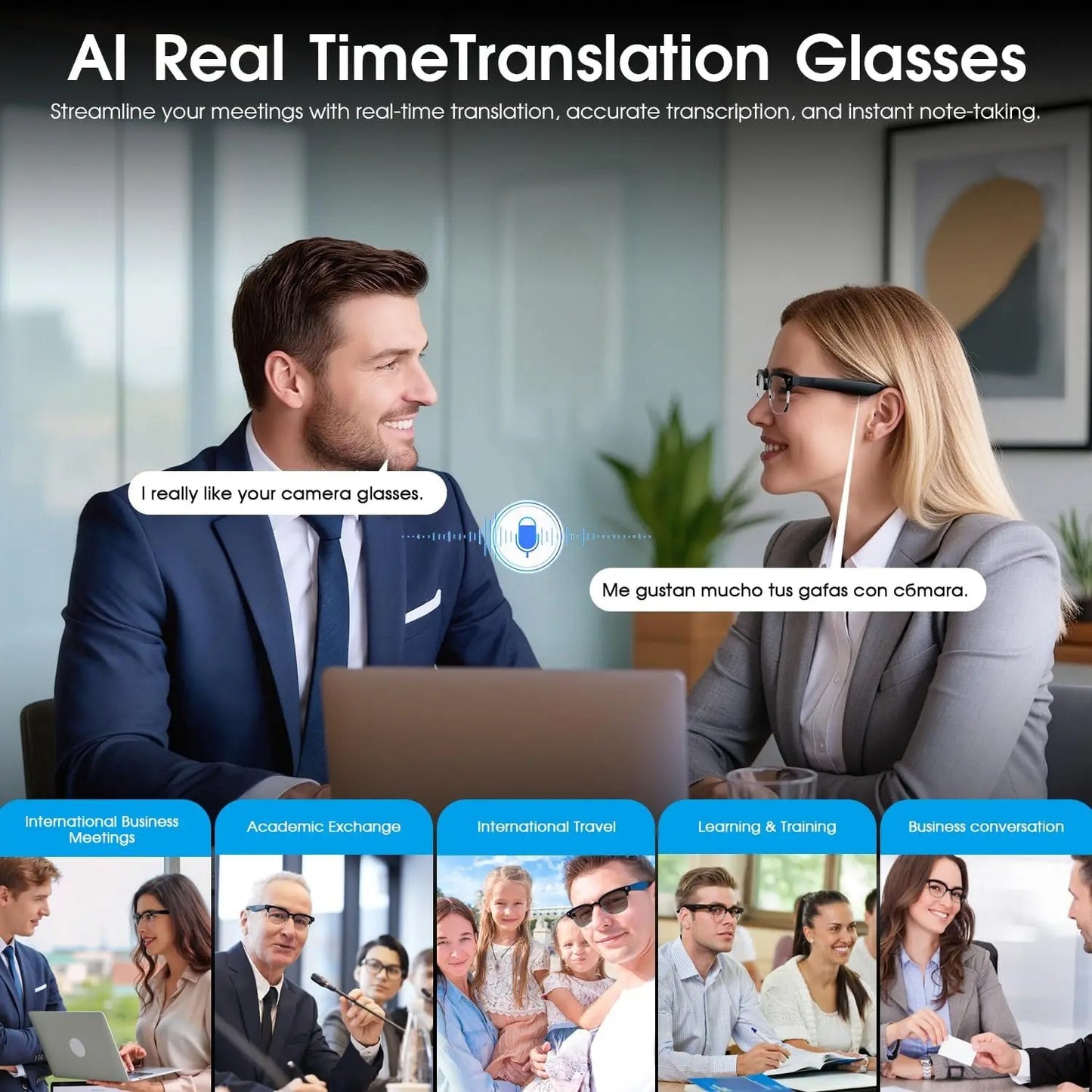 Smart AI Glasses – Next Generation Vision Technology